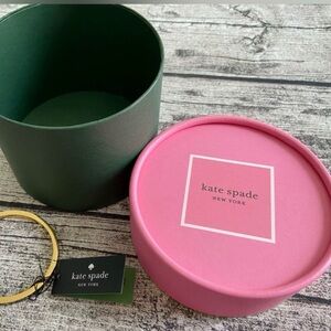 NEW! ♠️ Limited edition authentic kate spade gift box in iconic pink and green